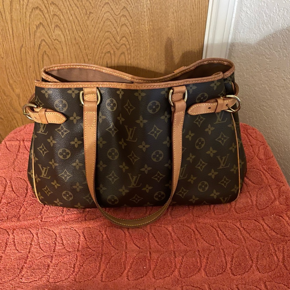 Louis Vuitton Monogram Batignolles Horizontal Tote Brown Monogram Handbag